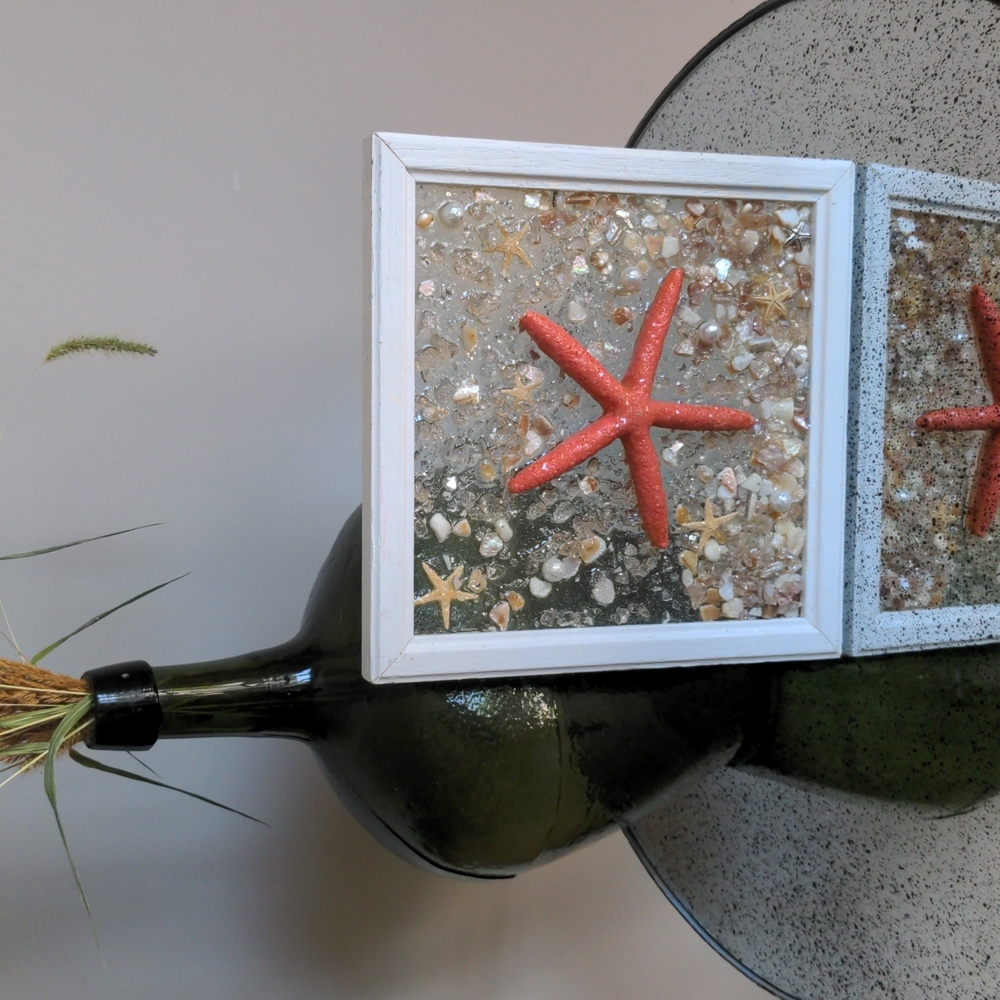 STUNNING starfish art! Local Artisian
